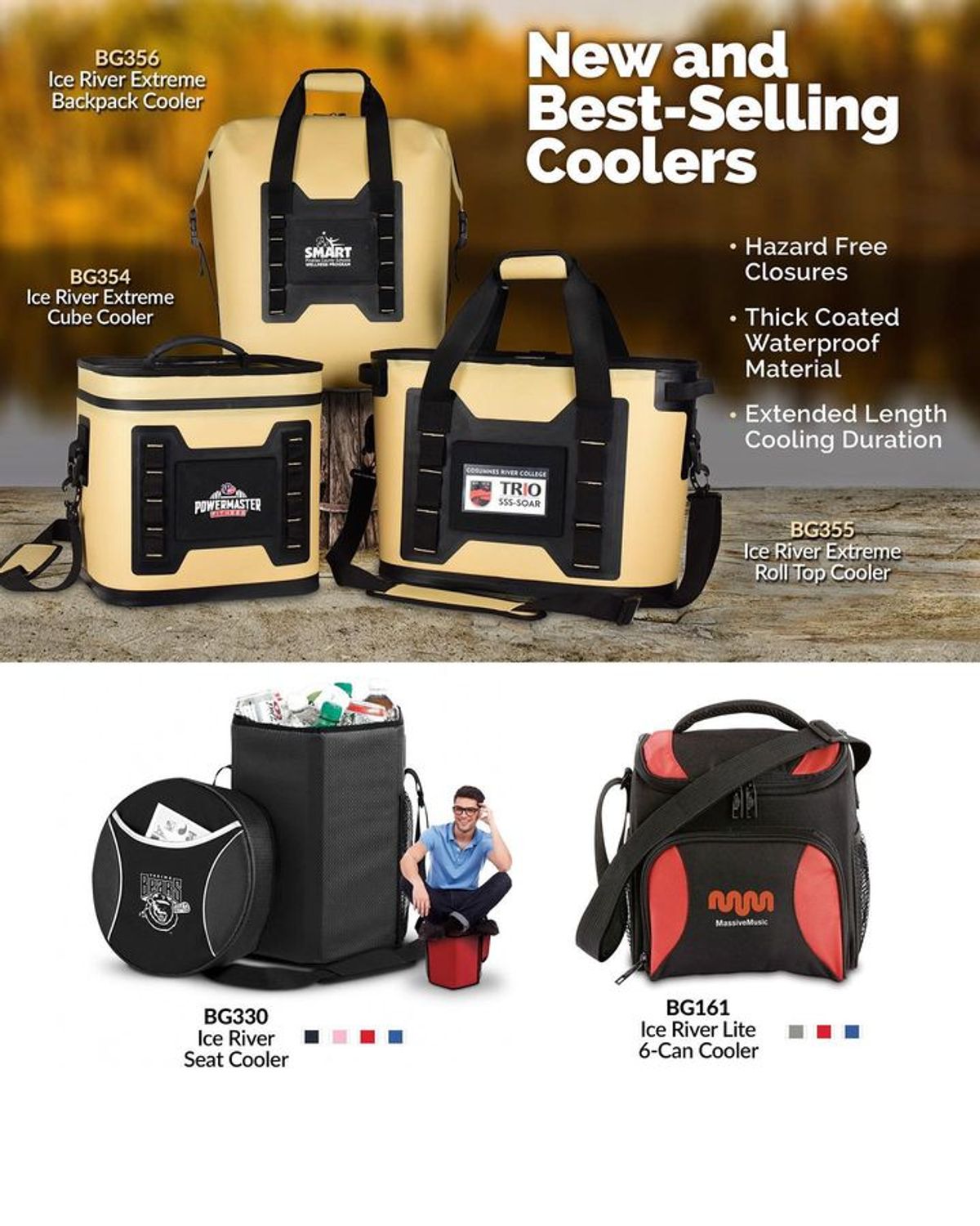 New & BestSelling Coolers... The Group