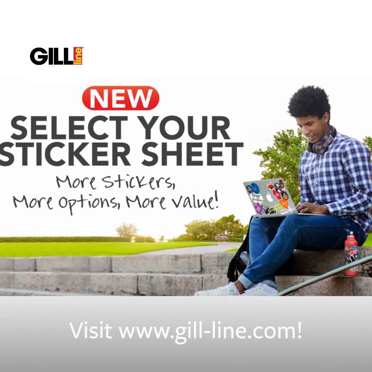 Our NEW Sticker Sheets offer more sticke... Gill Studios