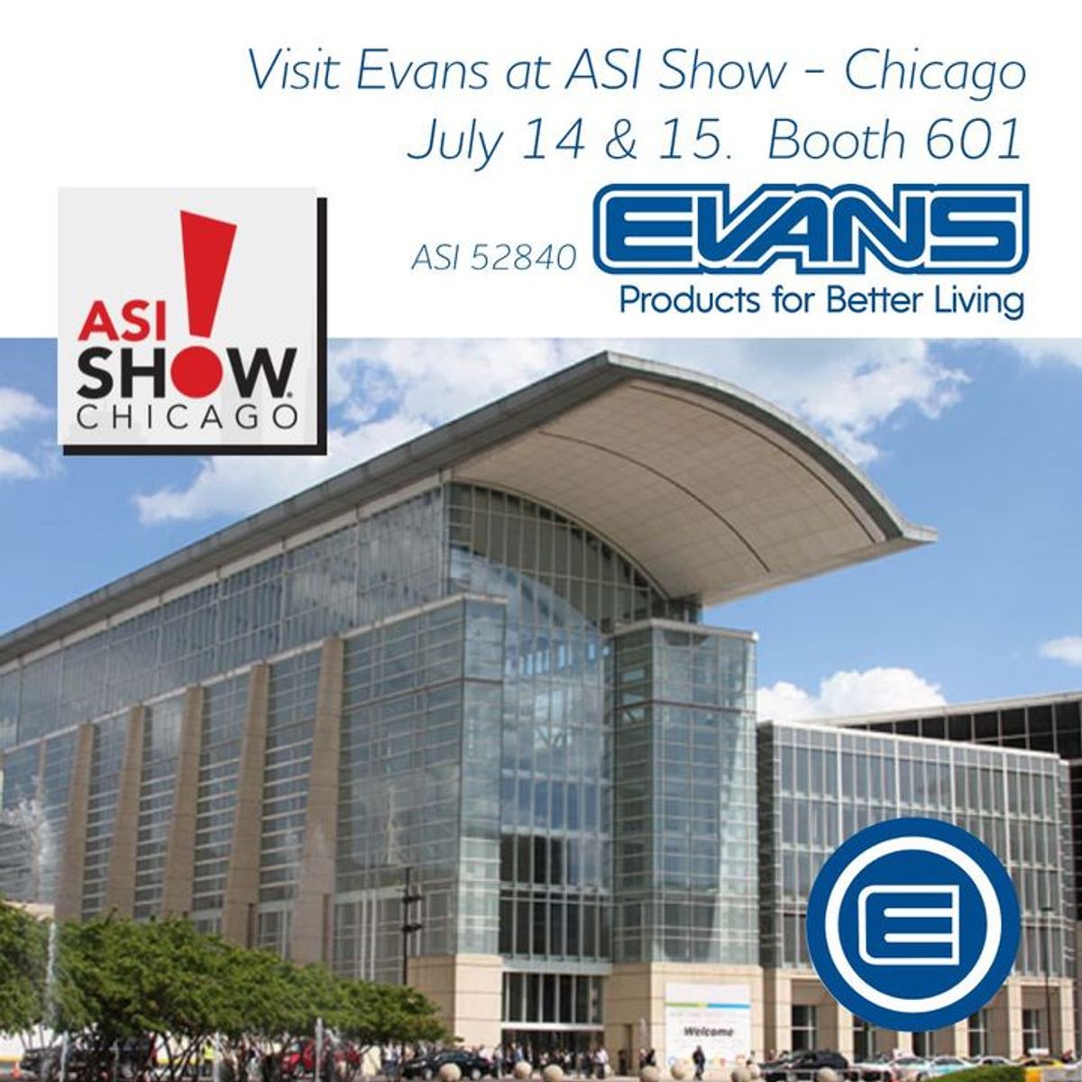 It's Almost Here.....ASI Show Chicago! Evans Manufacturing HPG