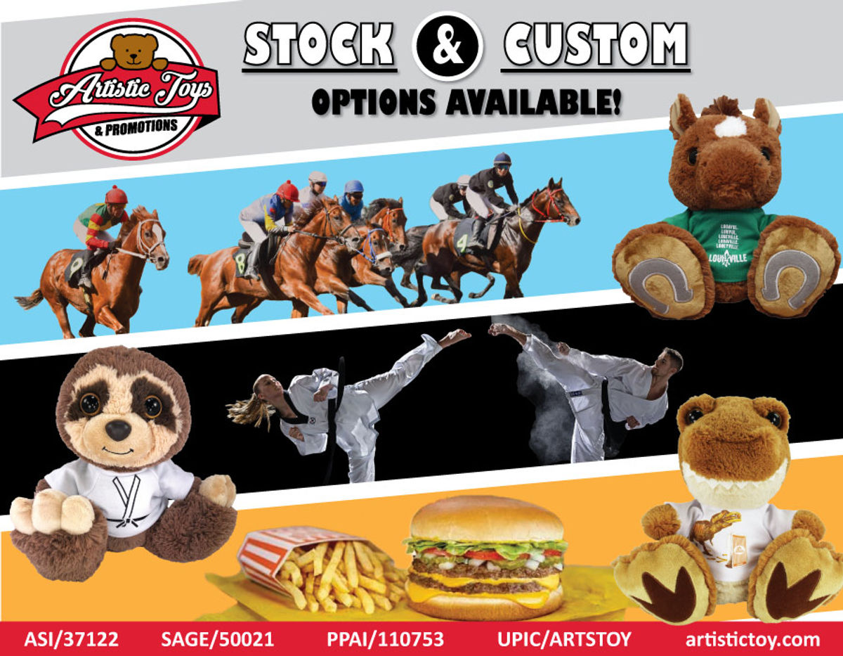 Our plush can create your next big story... Artistic Toy & Promotions