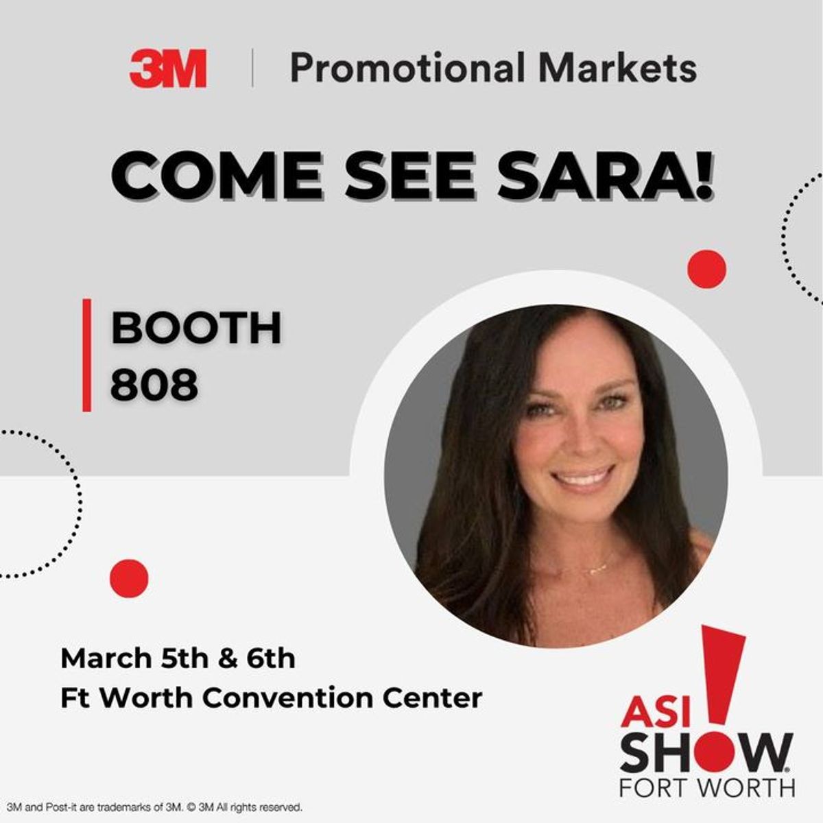 Heading to the The ASI Show? Swing by Bo... 3M Promotional Products