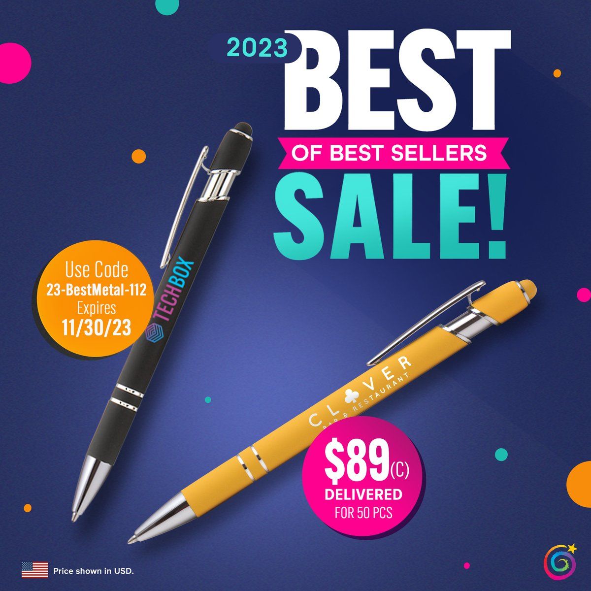 Discover our Best-Selling Metal Pens on ... - Goldstar