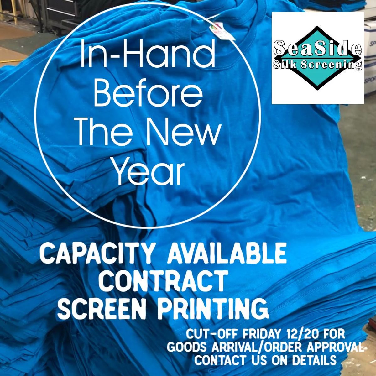 Power To The Sellers! Contract Screen Pr... Seaside Silk Screening