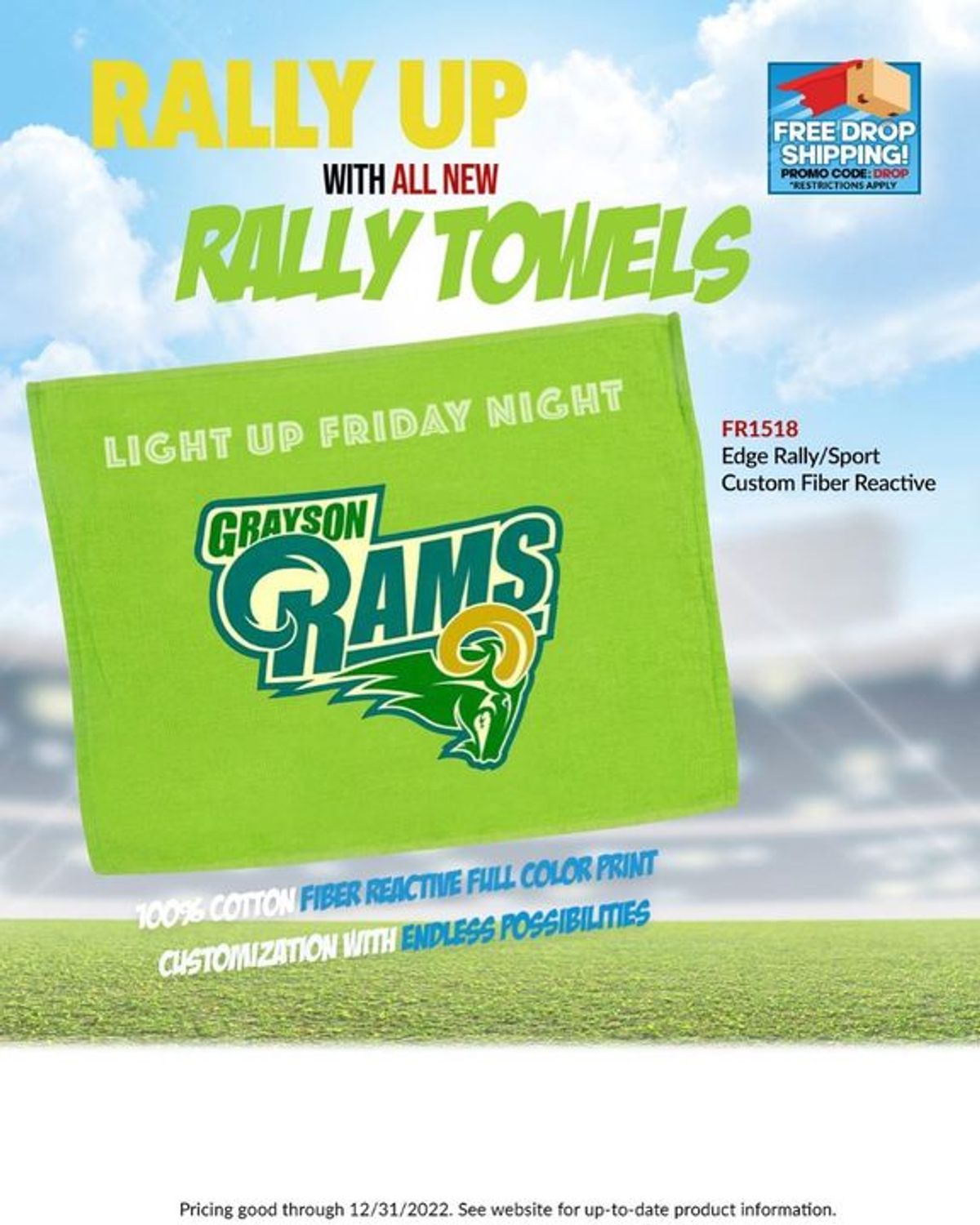 RALLY UP with all NEW RALLY TOWELS!... The Group