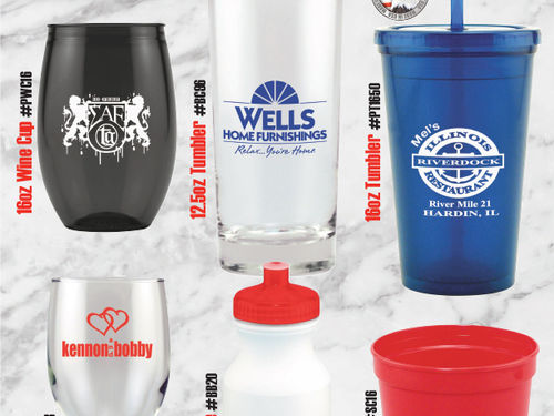 Custom Printed TumblersPlastic Tumblers with Logo - PROMOrx