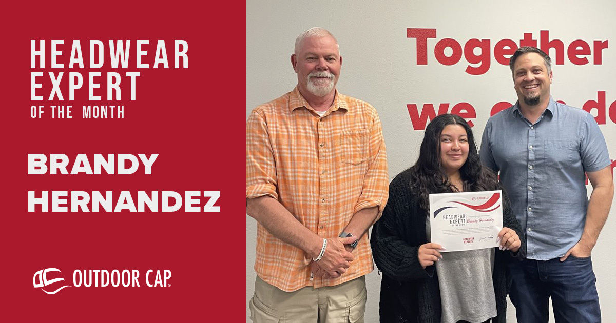 Brandy Hernandez is our Headwear Expert Outdoor Cap Co Inc