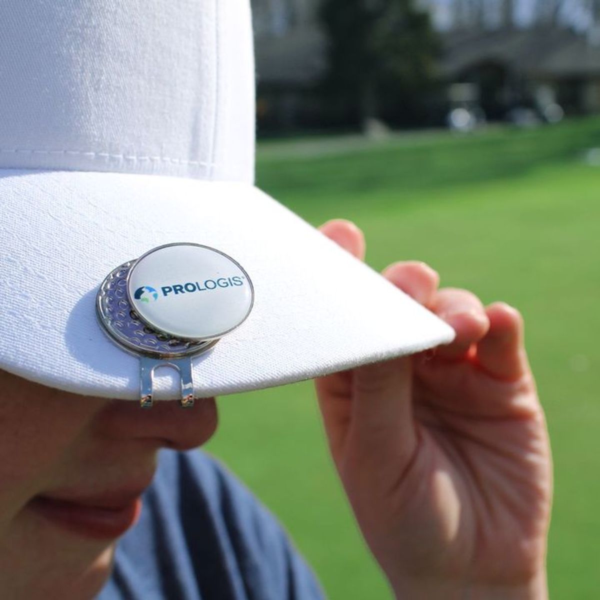 Golf hat clips keep your logo visible an... EMT