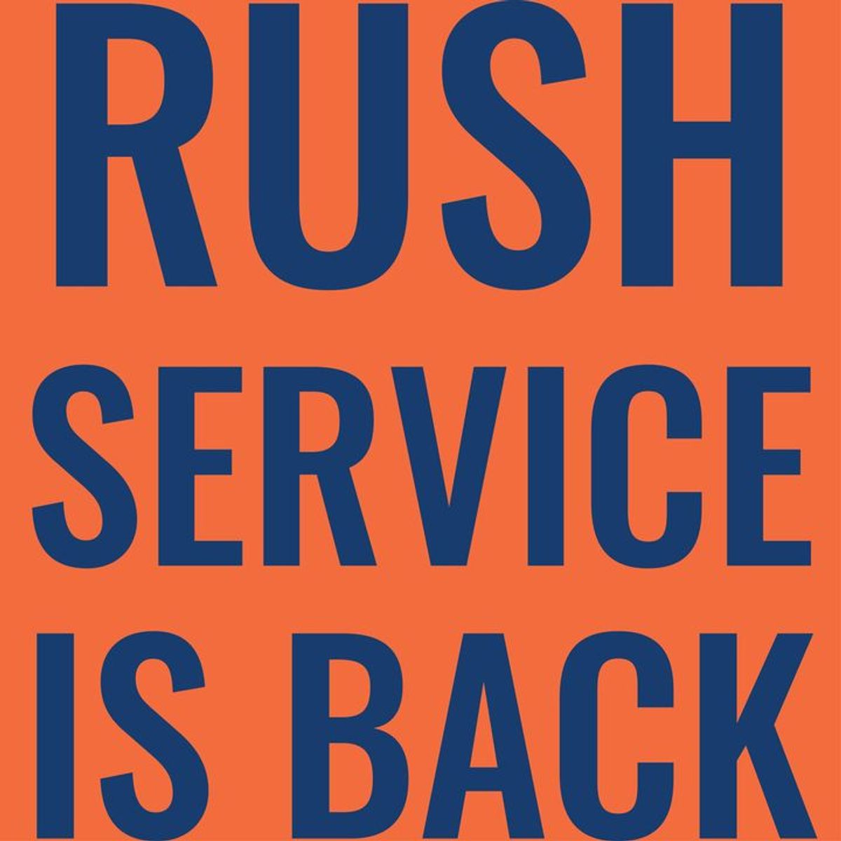 Good news - our rush service is official... - Raining Rose, Inc