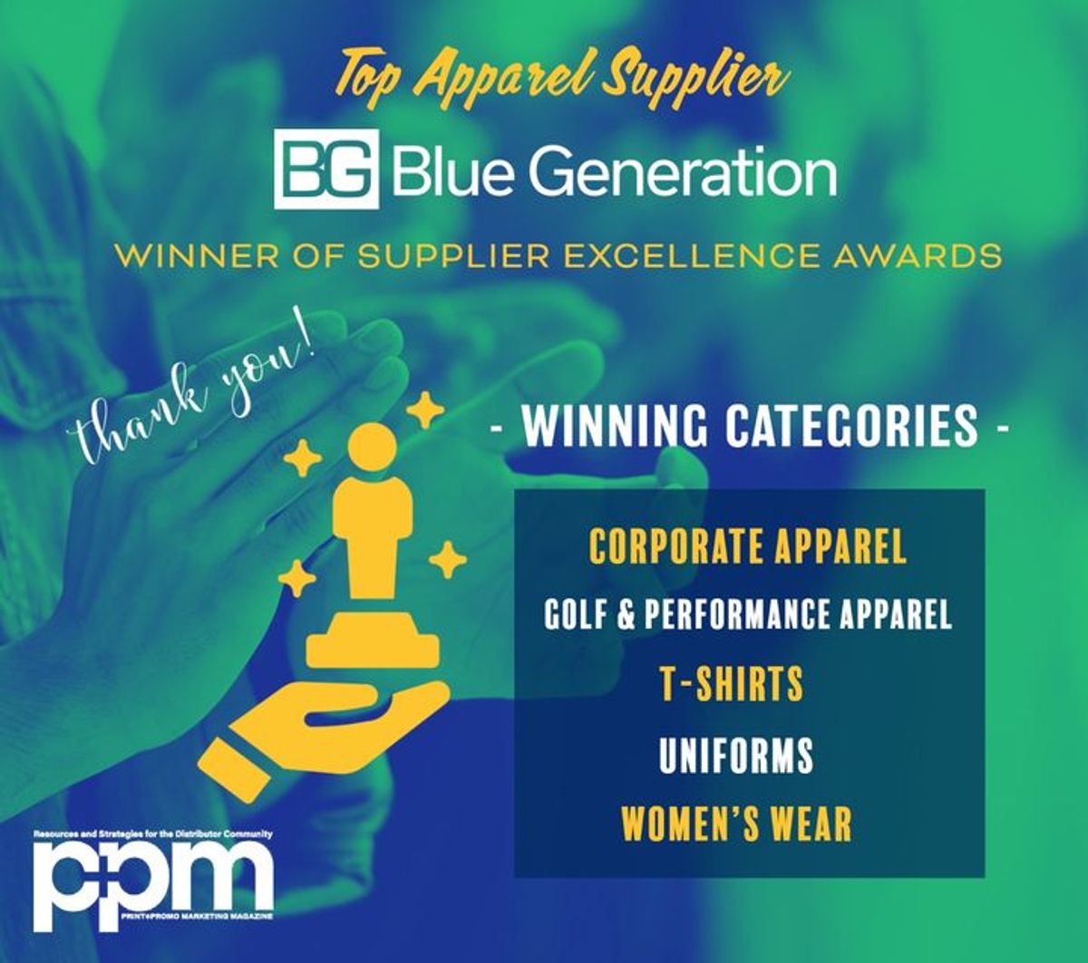 Blue Generation is proud to announce we Blue Generation