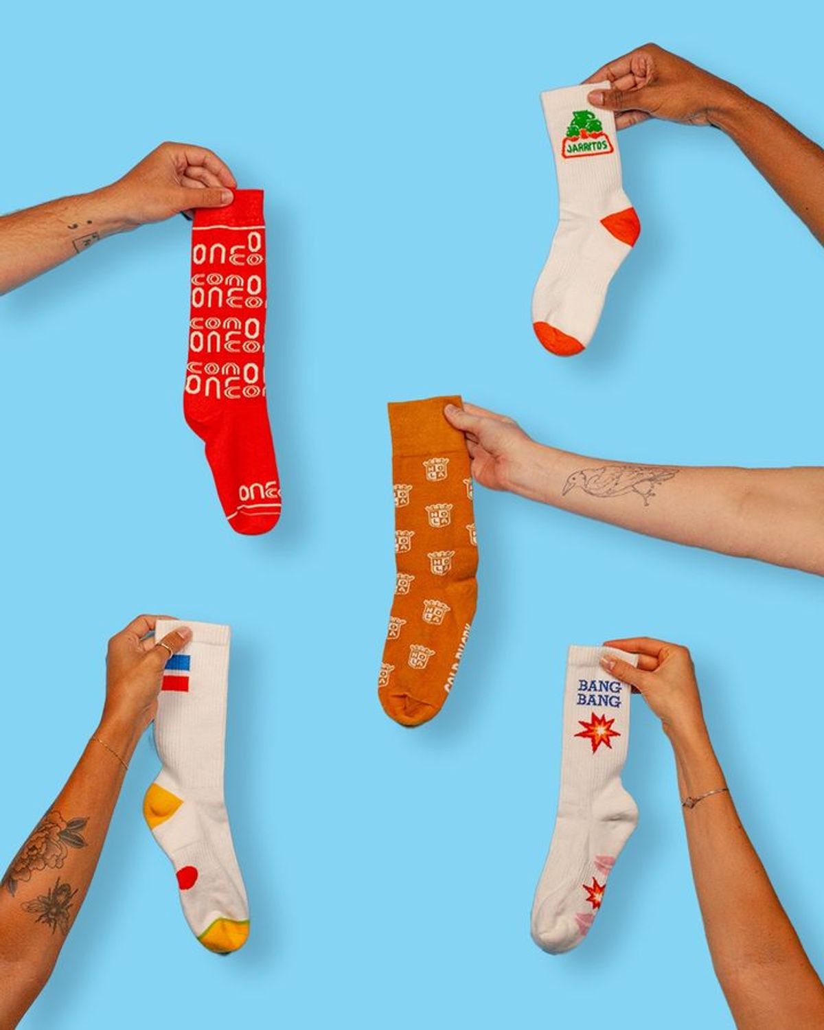 Why did the sock want to be an artist?... Custom Sock Lab