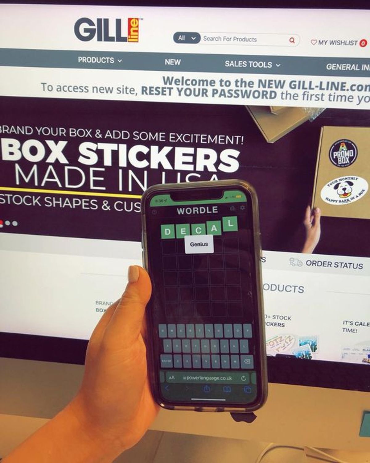 What we wish the Wordle was today 😜 Oh Gill Studios